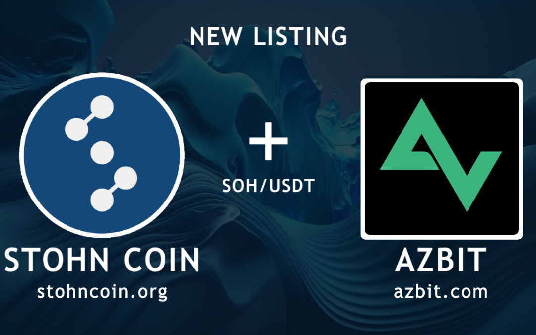 Stohn Coin is Now Listed on Azbit Exchange!